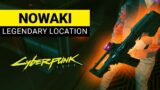 NOWAKI Legendary Gun Location in Cyberpunk 2077 (Power Assault Rifle)