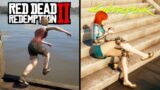 Red Dead Redemption 2 VS Cyberpunk 2077 Patch 1.5  – NPC Comparison