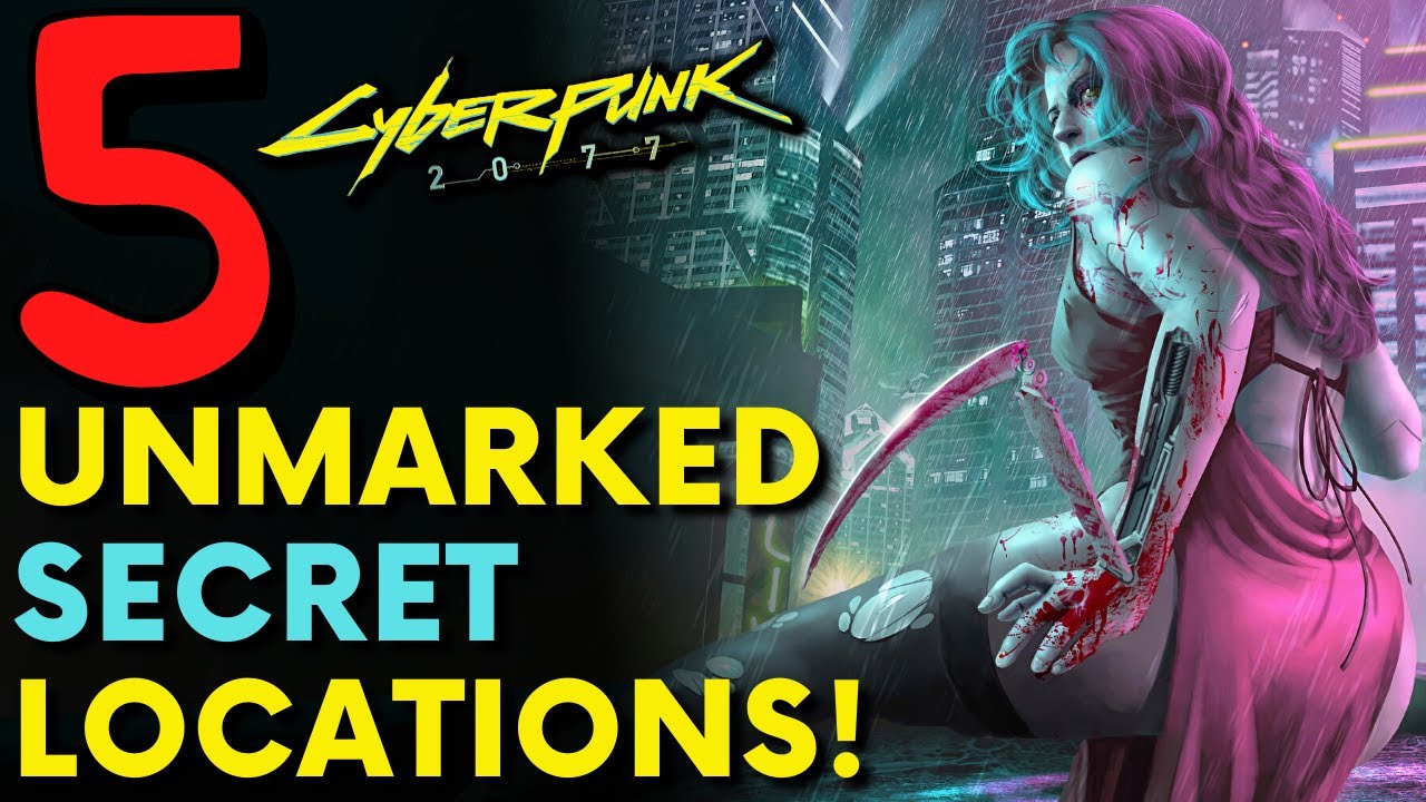 Cyberpunk 2077 - 5 Secret Locations! | Hidden Gems (Locations & Guide