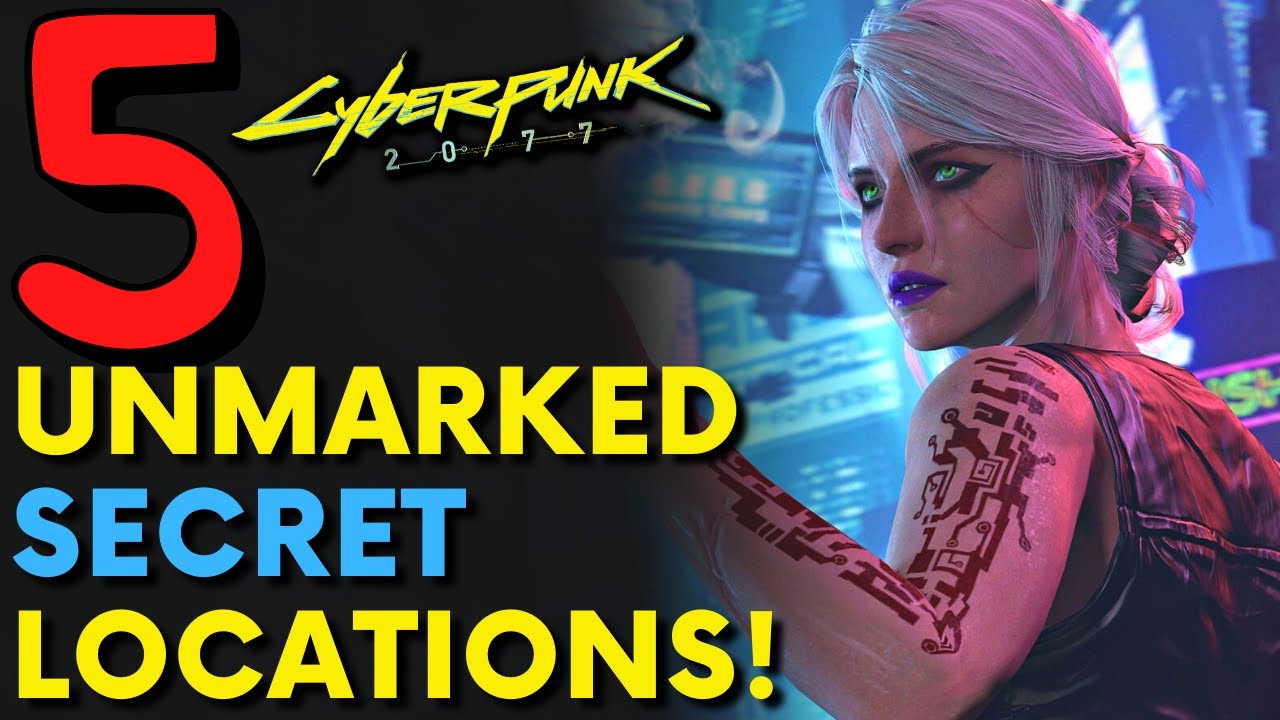 Cyberpunk 2077 - 5 Secret Locations! | Hidden Gems (Locations & Guide ...