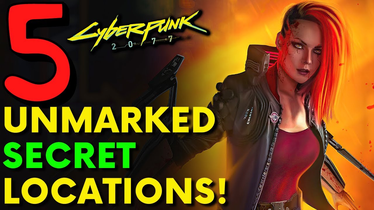 Cyberpunk 2077 - 5 Secret Locations! | Hidden Gems (Locations & Guide ...