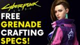 Cyberpunk 2077 – 4 FREE Grenade Crafting Specs (3 EPIC) Patch 1.52 Locations & Guide