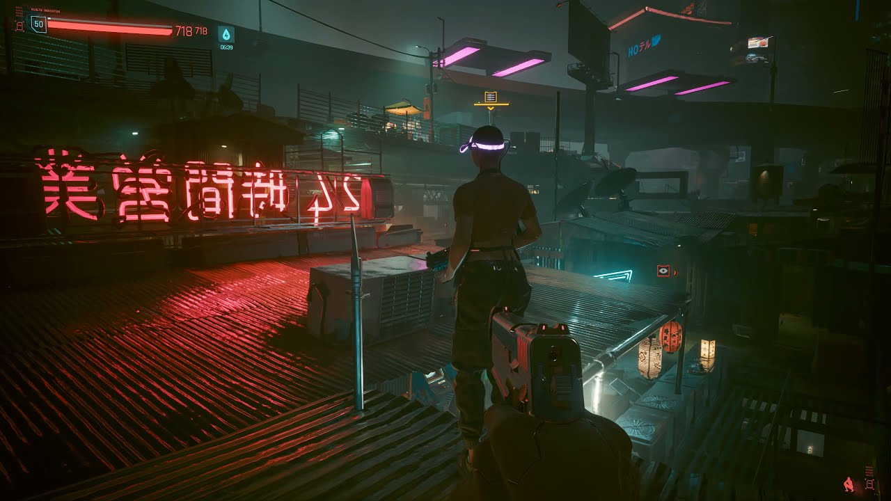 Cyberpunk 2077 Gunslinger Build Rooftop Gig Cyberpunk 2077 videos