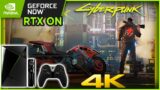 Cyberpunk 2077 Nvidia Shield TV PRO 4k AI UPSCALING With RayTracing Showcase! (RTX ON) | GeForce Now