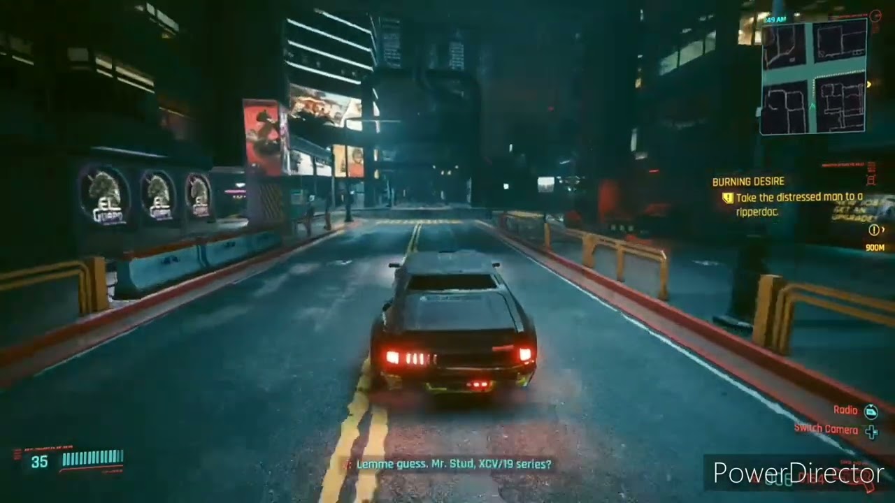 Driving in Cyberpunk 2077 - Cyberpunk 2077 videos