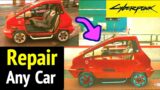 How To Buy and Repair Cars in Cyberpunk 2077: Smallest Car (MaiMai P126)