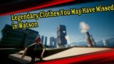 Missable Legendary Clothes in Cyberpunk 2077 1.5