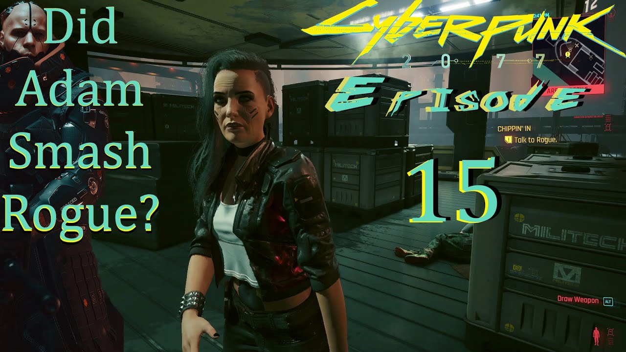 S03E15 Cyberpunk 2077 v1.5 Solid Snake Inspired Ninjutsu Silent ...