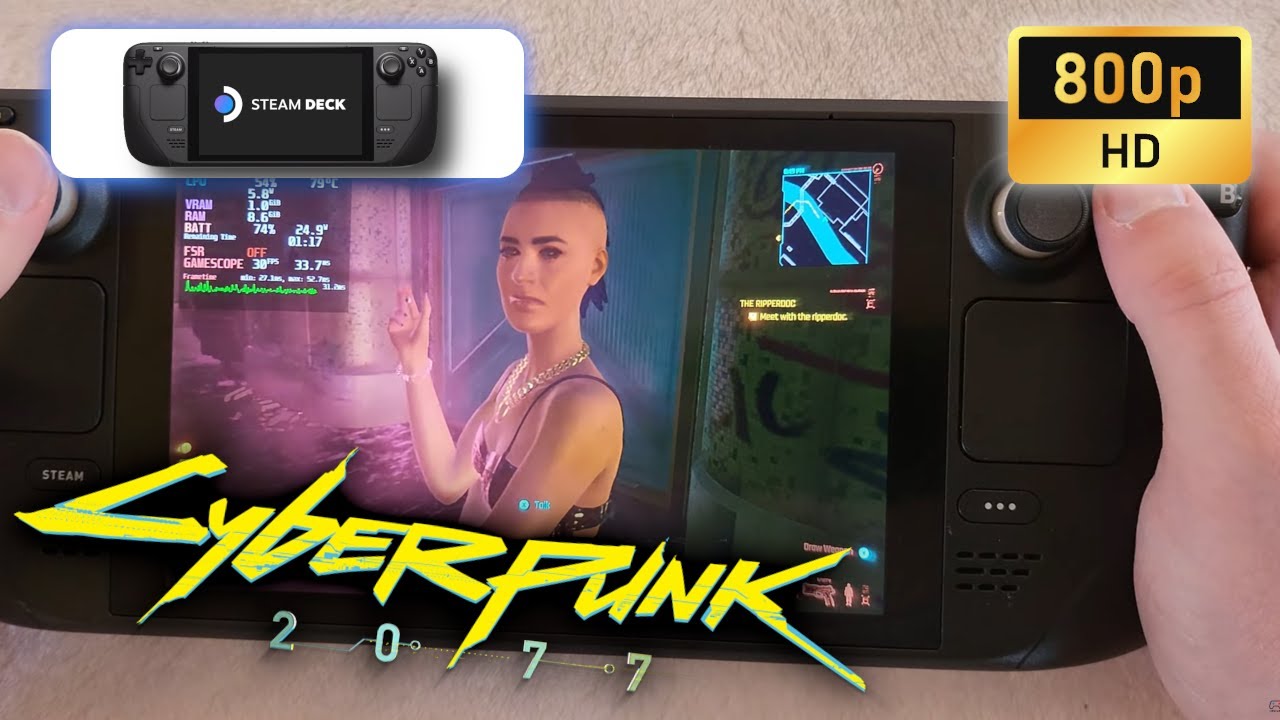 Steam deck cyberpunk 2077