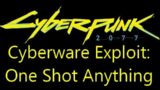 Strongest weapon in Cyberpunk 2077 (one shot anything)