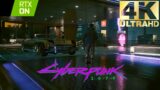 Third Person // RAY TRACING ON // CYBERPUNK 2077 60FPS 4K PC RTX GAMEPLAY