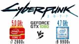 i7 2600k vs i9 9900k + GTX 1080 Cyberpunk 2077 or 2600k bottleneck