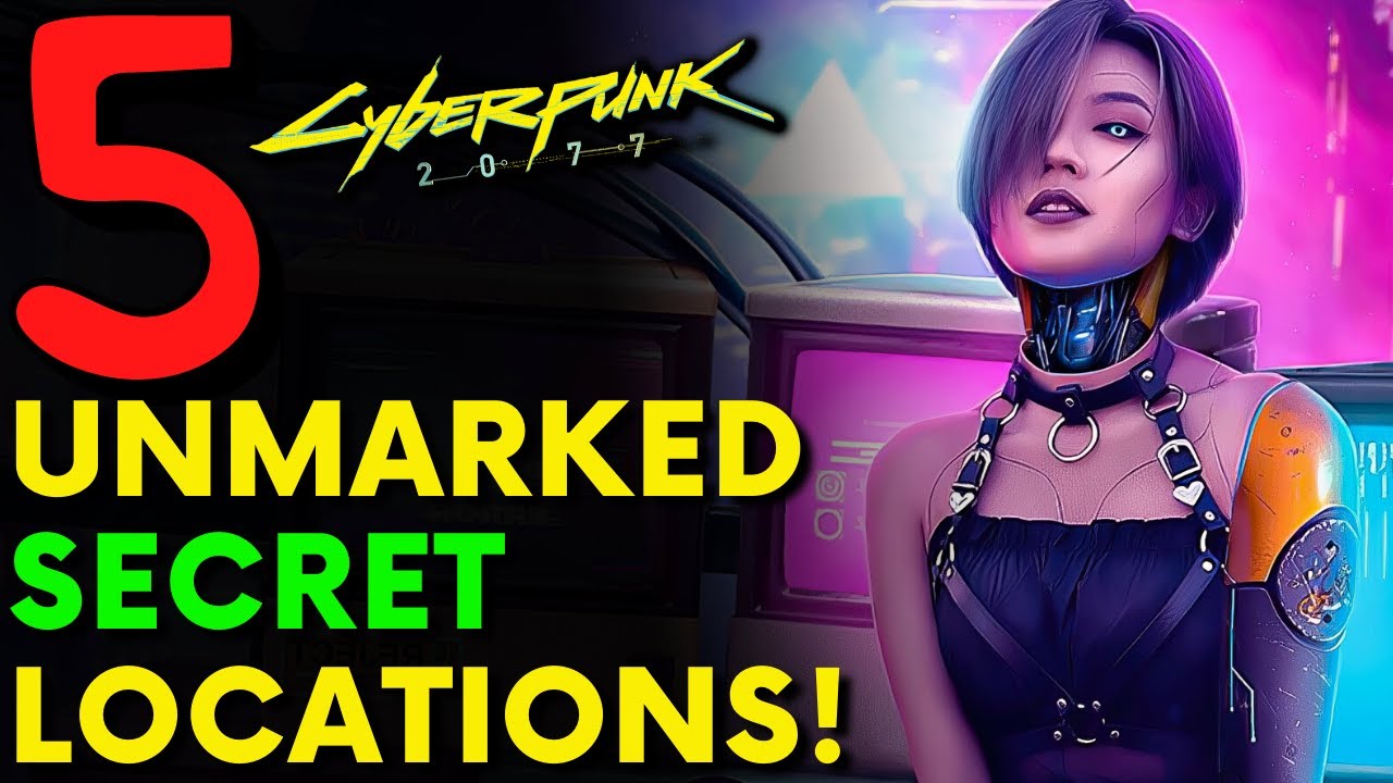 Cyberpunk 2077 - 5 Secret Locations! | Hidden Gems (Locations & Guide