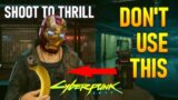 Can you get 100/100 in Shoot to Thrill In Cyberpunk 2077?