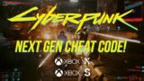 Cyberpunk 2077 1.5 NEXT GEN Cheat Code – Xbox Series X/S Ultra Dev Mode Secret Weapons Hidden Mods
