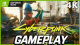 Cyberpunk 2077 4K GeForce NOW Gameplay – PC App – WOW