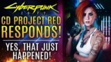 Cyberpunk 2077 – CD Projekt RED Responds!  Yes, That JUST Happened!  All New Updates!