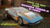 Cyberpunk 2077 – FREE CAR Quadra Turbo-R V-Tech | Gig Life's Work | Patch 1.5