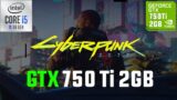 Cyberpunk 2077 GTX 750 Ti 1080p, 900p, 720p