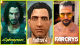 Cyberpunk 2077 Vs Far Cry 5 Vs Fallout 4 Gameplay Comparison