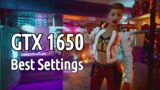 GTX 1650 4G6 | Cyberpunk 2077 | Best Graphics Settings