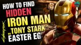 IRON MAN – Hidden "TONY STARK" Easter Egg in CYBERPUNK 2077!