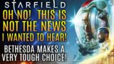 Starfield – Oh No…This is NOT The News I Wanted To Hear! Bethesda Avoiding Cyberpunk 2077 Fiasco?