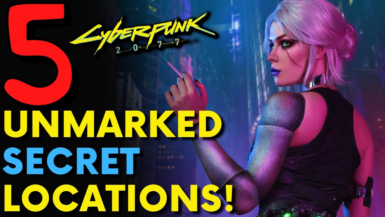 Cyberpunk 2077 - 5 Secret Locations! | Hidden Gems (Locations & Guide ...