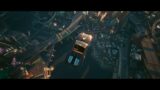 Cyberpunk 2077: A beautiful day to fly in Night City