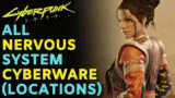 Cyberpunk 2077 – ALL NERVOUS SYSTEM CYBERWARE! | Patch 1.52 | Cyberware Guide (Locations & Guide)