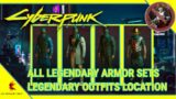 Cyberpunk 2077 – All Legendary Full Armor Sets Locations (Legendary Clothes Locations)