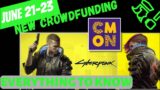 Cyberpunk 2077 Arrives! Everything You Need To Know! Crowdfunding Round Up Week of June 21-23