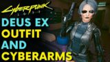 Cyberpunk 2077 – Deus Ex Outfit and CyberArms! | Deus Ex Outfit Mod