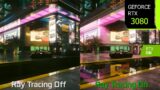 Cyberpunk 2077 Ray Tracing On vs Off – Graphics/Performance Comparison | RTX 3080 4K DLSS 2.4.3