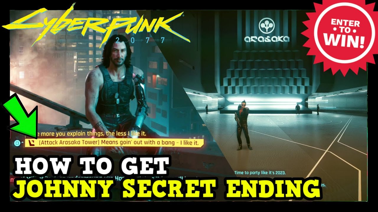 How to Get Johnny Secret Ending in Cyberpunk 2077 - Johnny Attack ...
