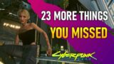 I Lied! 23 More Secrets & Things You Might Have Missed in Cyberpunk 2077
