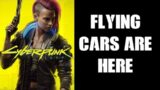 AMAZING Flying Cars Come To Cyberpunk 2077 With The "Let There By Flight" Mod By  jackhumbert