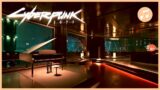 CYBERPUNK 2077 One Night at the Peralez's | Clair de Lune | Piano Music + Night City Ambience 1 HOUR