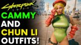 Cyberpunk 2077 – Cammy and Chun Li Outfits From Street Fighter! (Cyberpunk 2077 Mods)