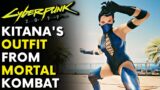 Cyberpunk 2077 – Kitana's Outfit From Mortal Kombat! | Kitana's Outfit Mod