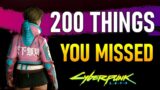 200 Interesting Details You Might Have Missed In Cyberpunk 2077
