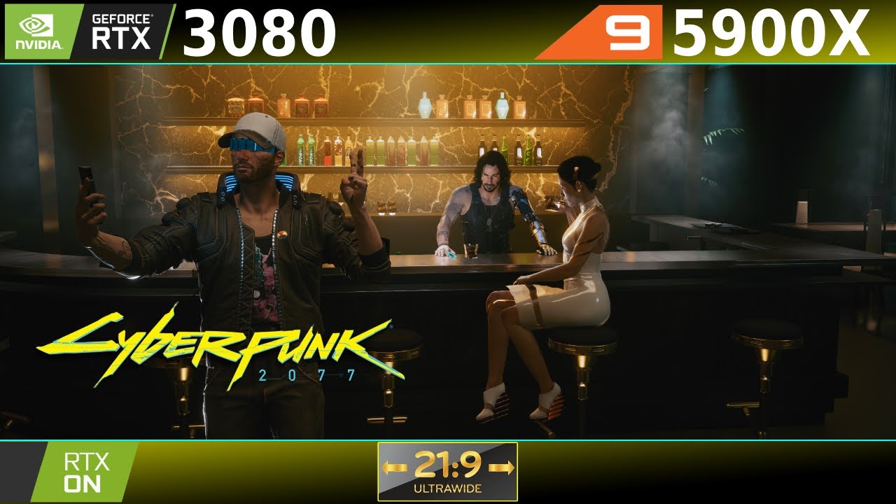 Cyberpunk 2077 Digital Foundry Optimized Settings Ray Tracing + DLSS
