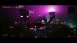 Cyberpunk 2077: Flying Car in Night City rain (Blade Runner style)