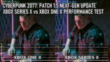 Cyberpunk 2077 | Xbox Series X vs Xbox One X Comparison | Patch 1.5 Next-Gen Update [4K60fps]