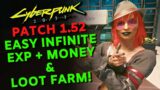 Easy Infinite Exp + Money + Loot Farm in Cyberpunk 2077! | 4 Farming Spots! (Fast Leveling Guide)