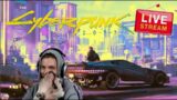 LIVE!! I decided to make a new character in Cyberpunk 2077.