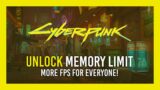 Unlock Memory Budget for WAY more FPS?! + Benchmark | Cyberpunk 2077!