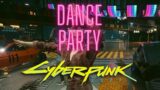 casual dance party in CYBERPUNK 2077..   #shorts #cyberpunkshorts