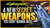 Cyberpunk 2077 – 4 BRAND NEW GUNS YOU DONT WANNA MISS IN 1.6 UPDATE – New Weapons in 1.6 Patch