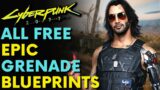 Cyberpunk 2077 – All Free Epic Grenade Crafting Specs! | Patch 1.6 (Locations & Guide)